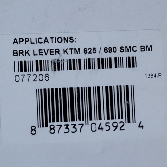 KTM 625 or 690 SMC Bikemaster brake lever - Picture 3 of 3